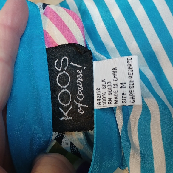 Vintage Koos of Course Silk Blouse - Picture 7 of 8